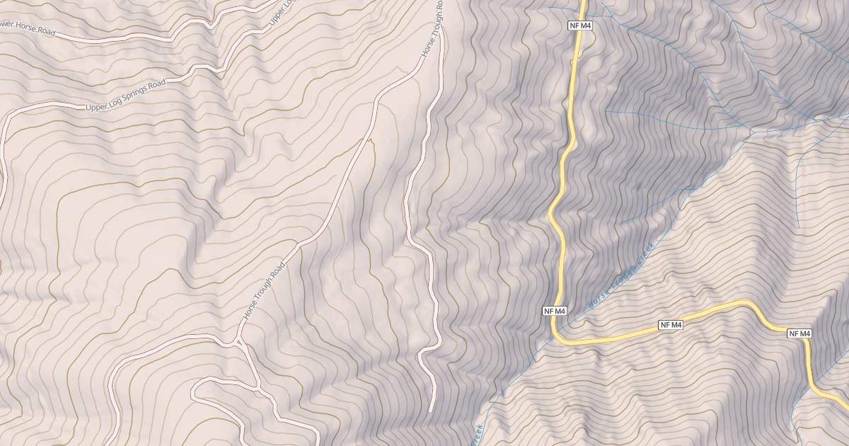Map preview of HORSE TROUGH SPUR B