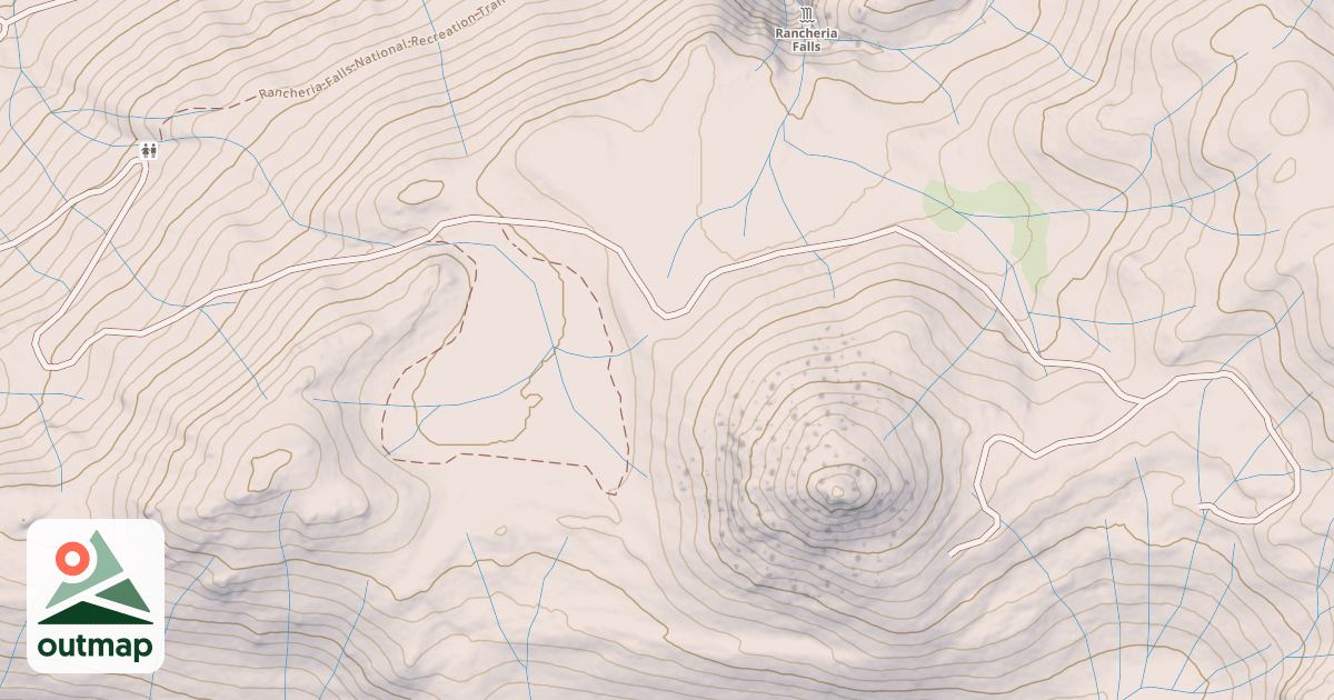 Map of BEAR BUTTE