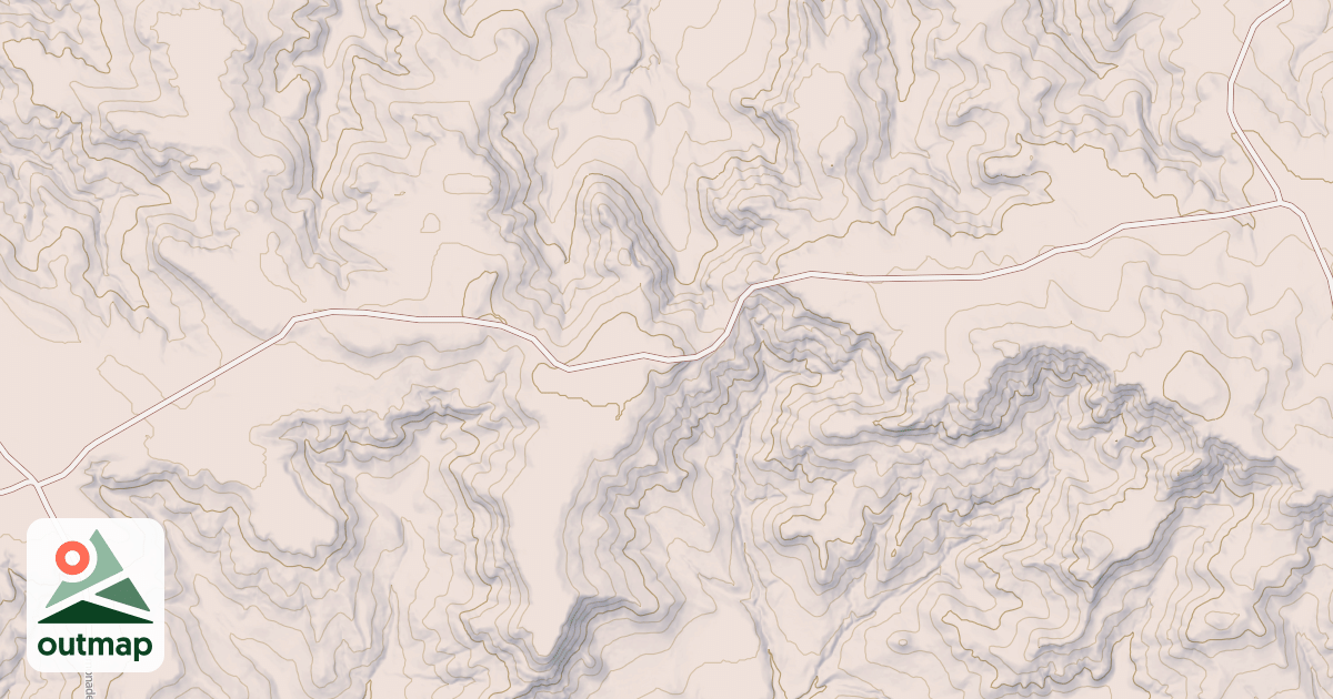 Map of THREE & TEN MILE DIVIDE
