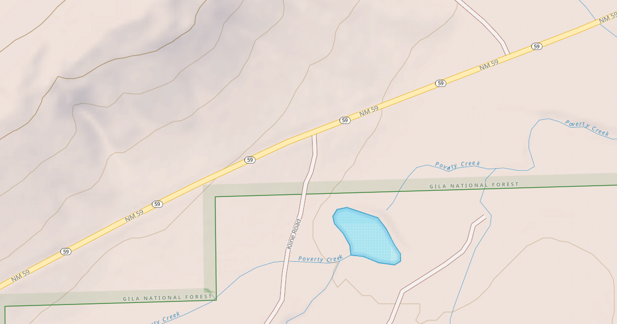 Map preview of KLINE RD.