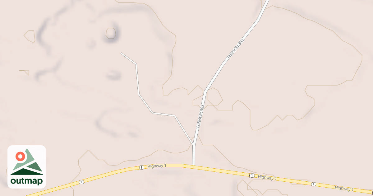 Map of BANDANA SPUR KA