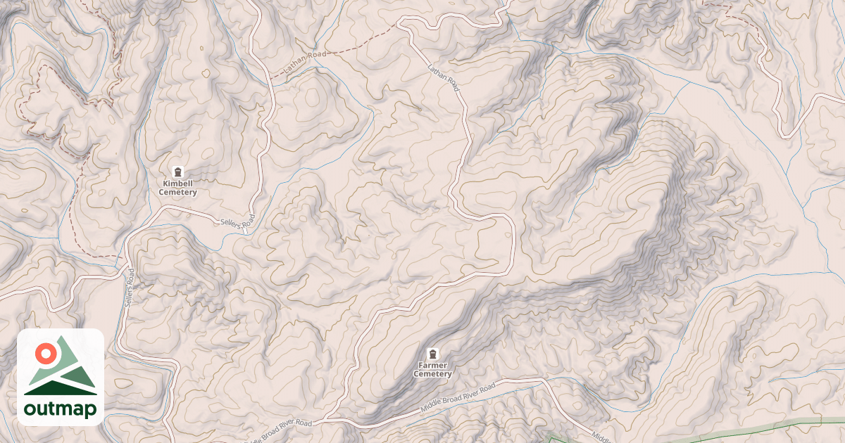 Map of FARMER MTN