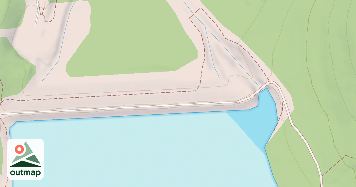 Map of Prince Gallitzin State Park Trails