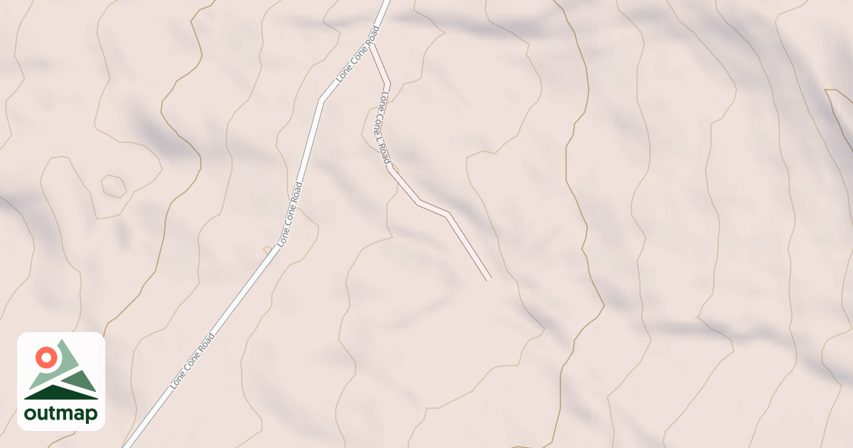 Map of LONE CONE L