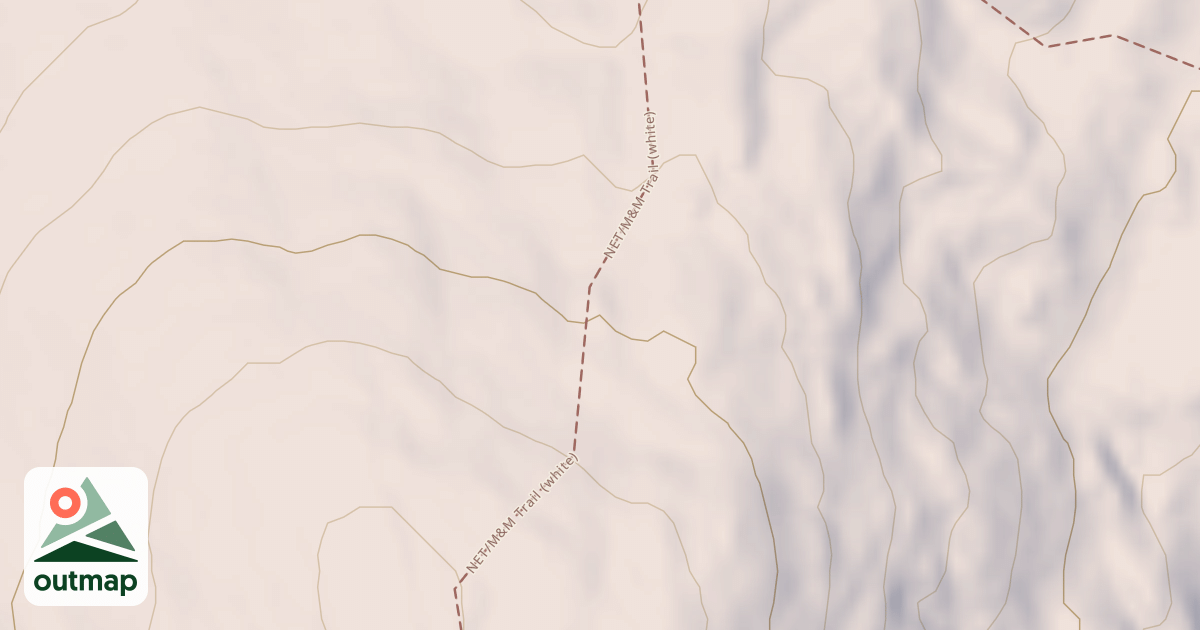 Map of Metacomet - Monadnock Trail