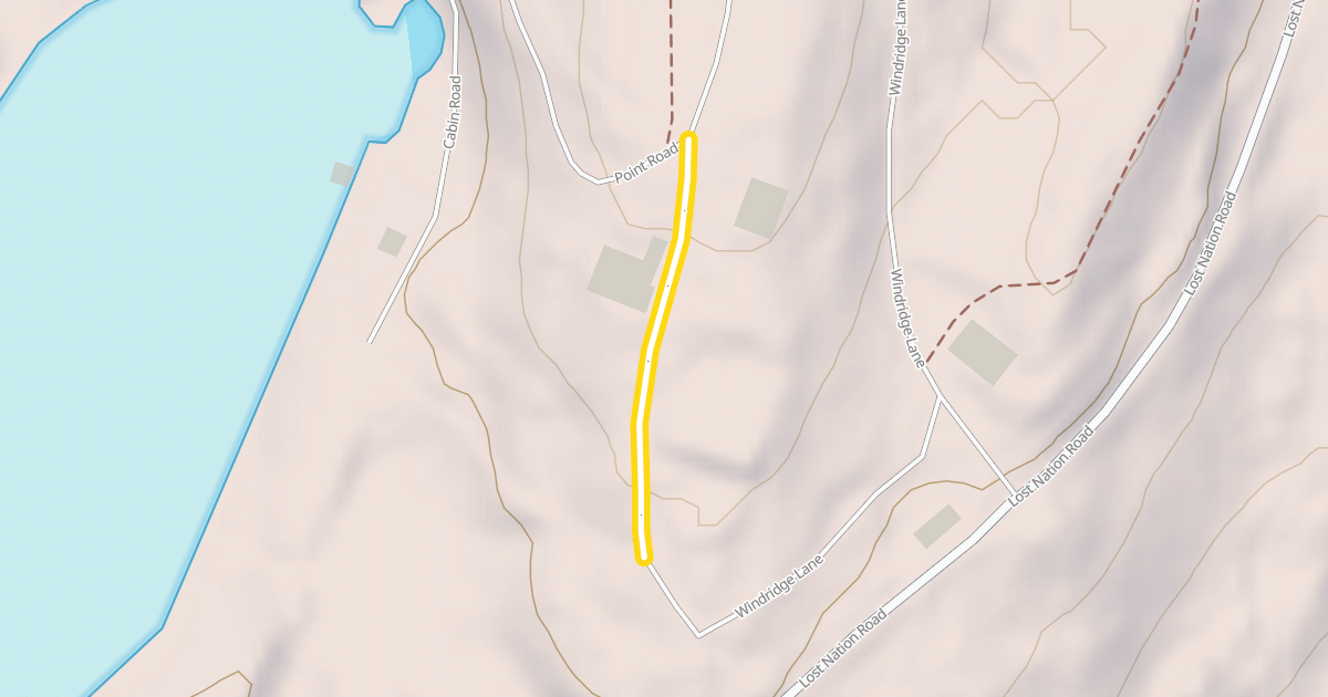 Map preview of Windridge Lane