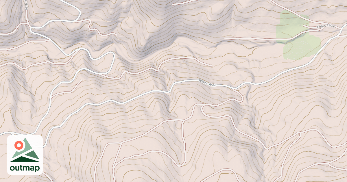 Map of CUNEO CAMP