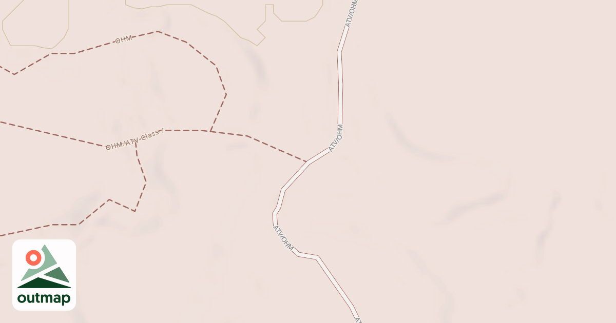 Map of Straight Arrows Trail