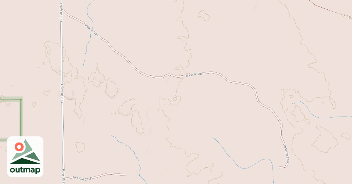 Map of CUBA HILL NORTH