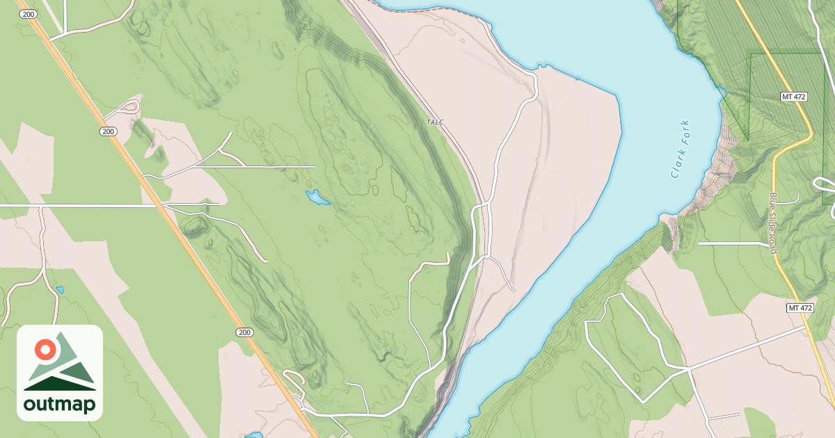 Map of FINLEY FLATS
