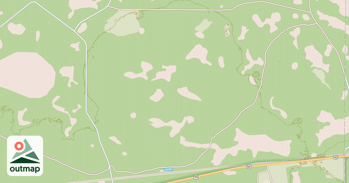 Map of USFS National Forest System Roads {68A3A41F-A8C6-4872-A275-ABB461B68593}