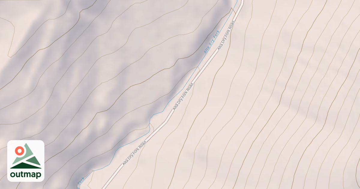 Map of ALTA DRY FORK