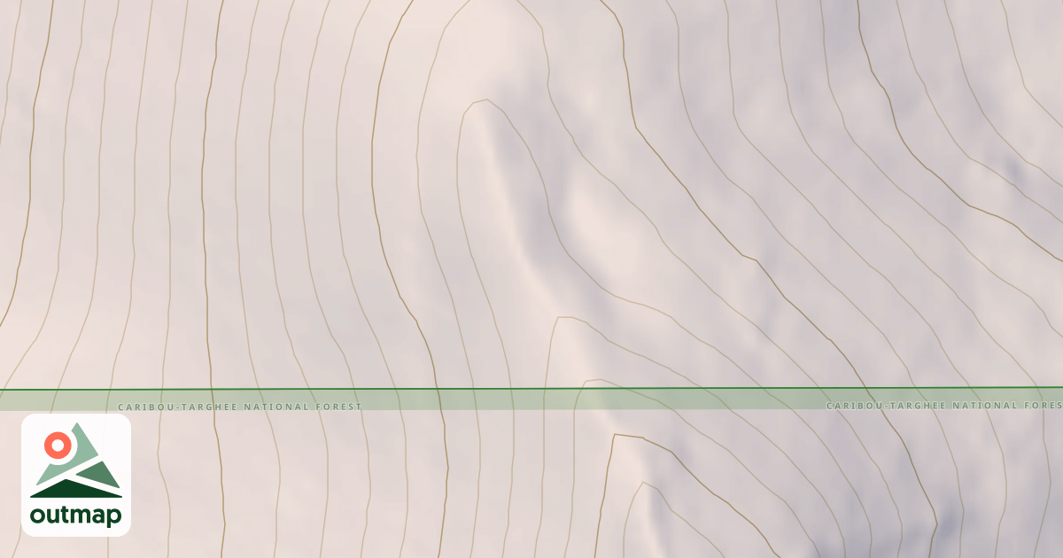 Map of East Slope Of Old Baldy