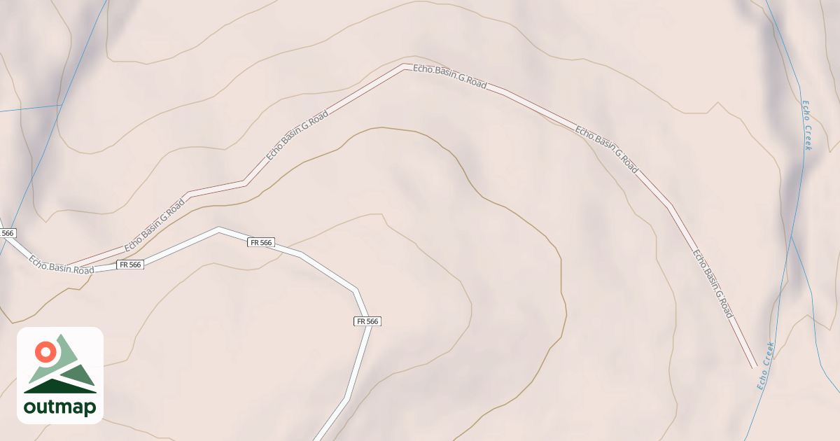Map of ECHO BASIN G
