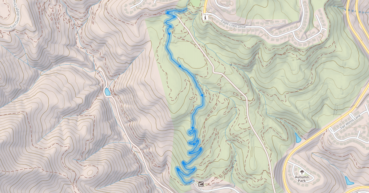 Map preview of Zooropa DH Trail