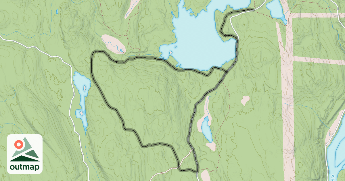 Map of 2- Lac Parker Sud