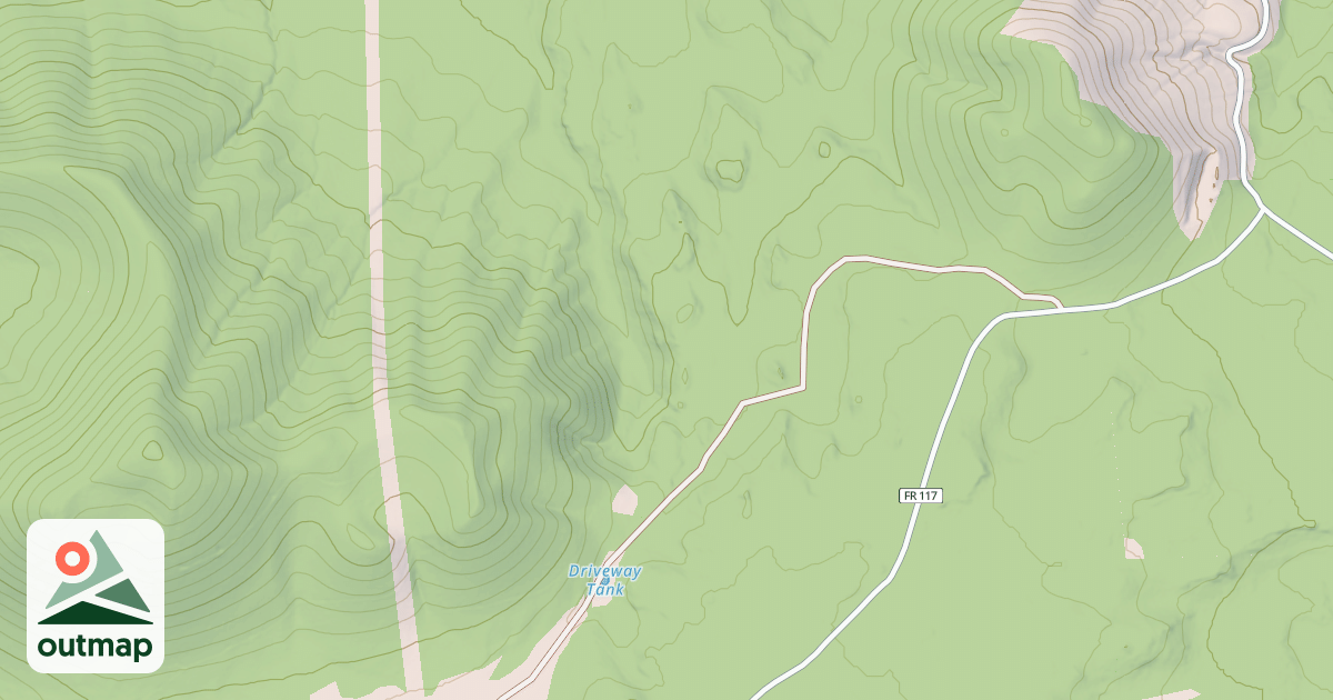 Map of KITCHEN SPRING TS.