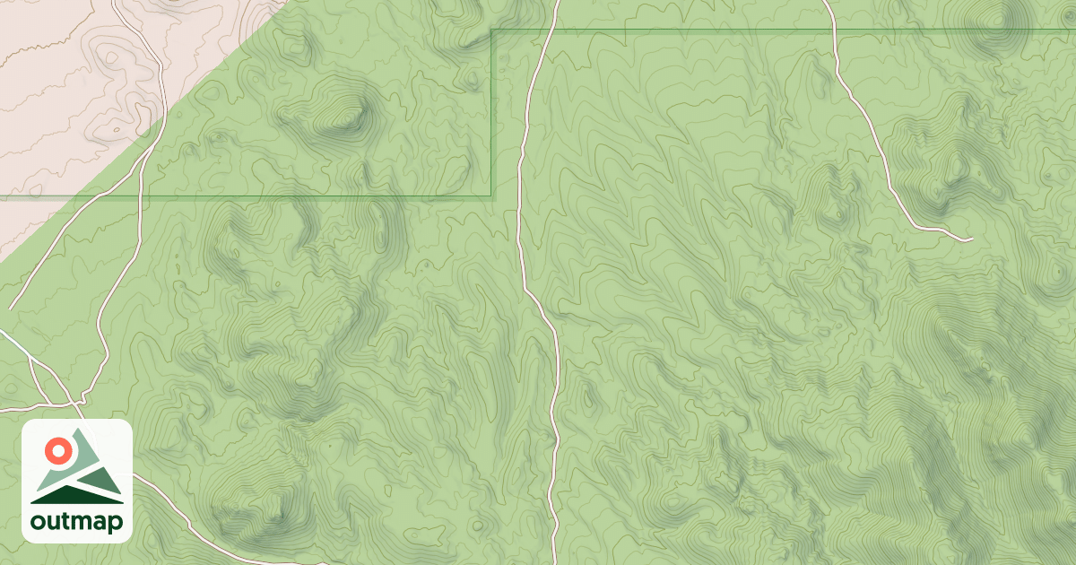 Map of PEDLAR CREEK