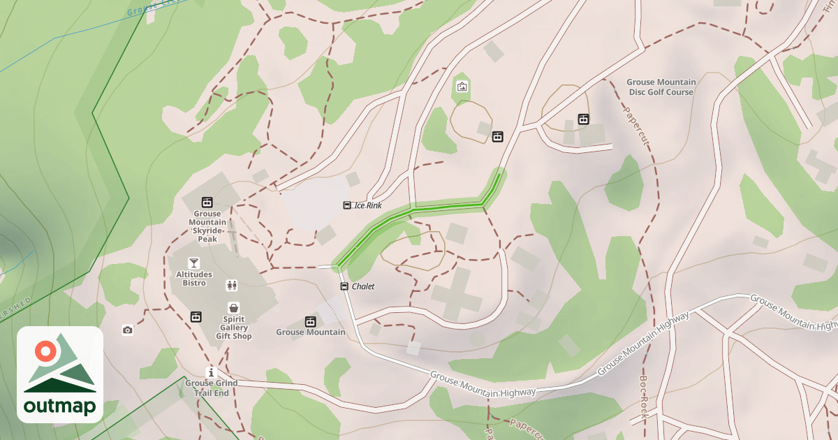 Map of Chalet Road