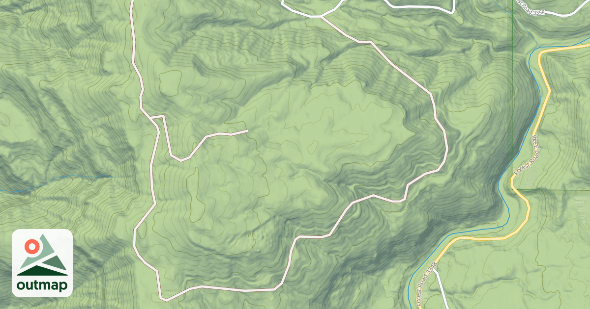 Map of LOCKHART RIDGE