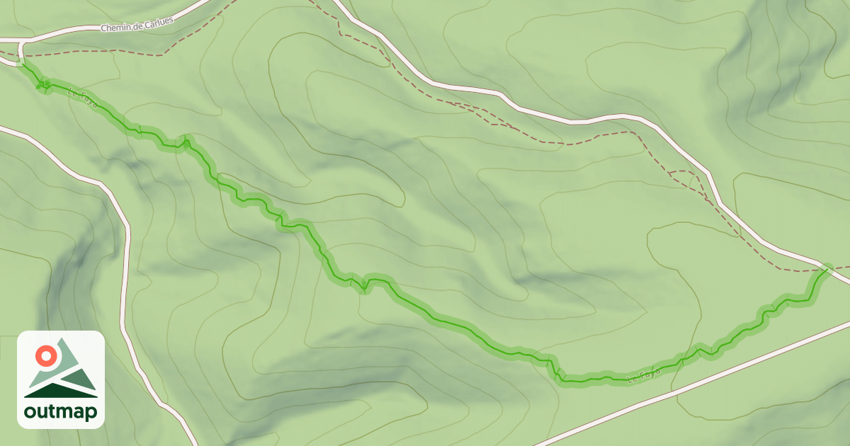 Map of Le Faya