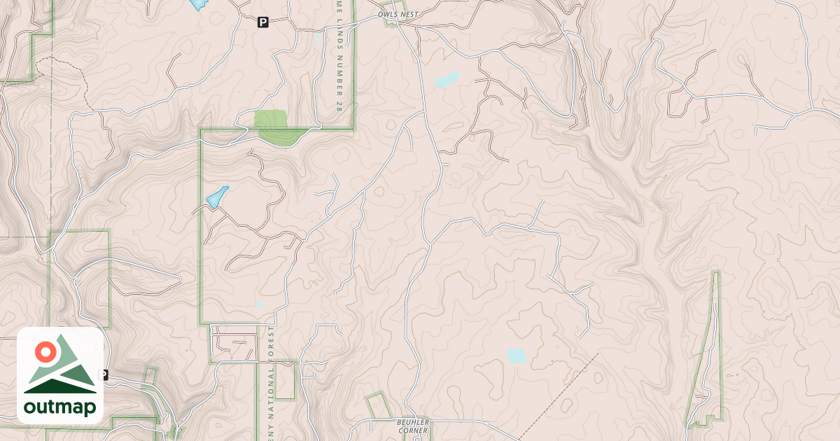 Map of OWLS NEST