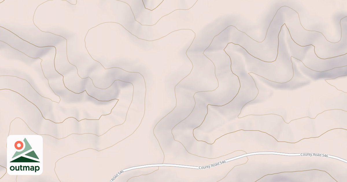 Map of BETHAL KNOB in Wayne