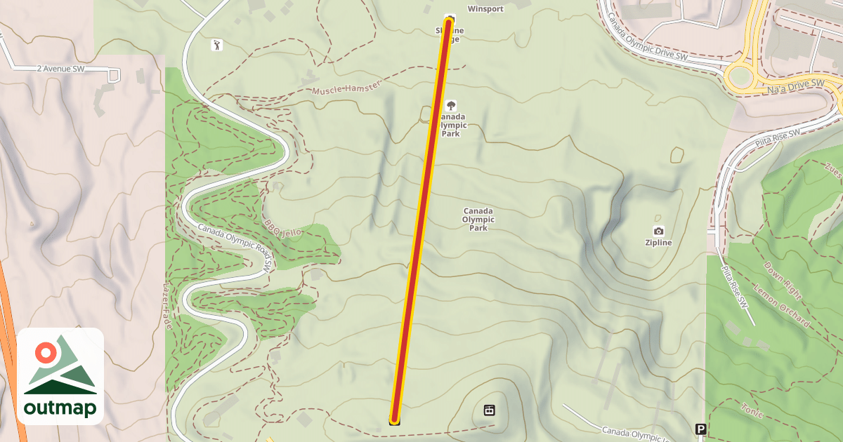 Map of Legacy Express
