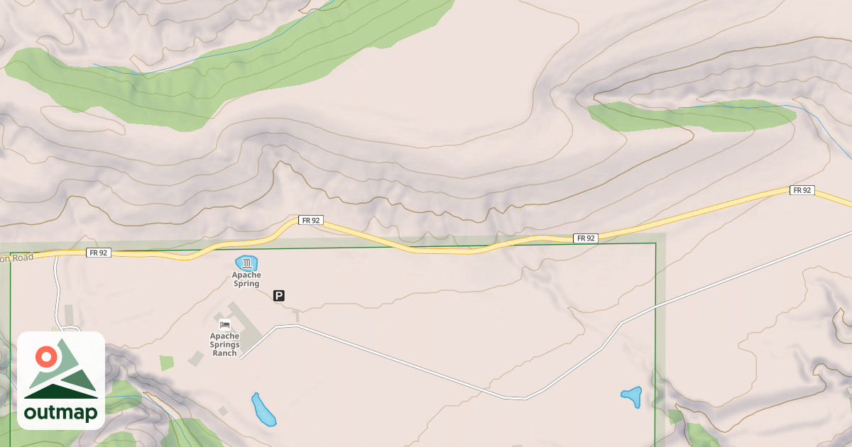 Map of GARDNER CANYON