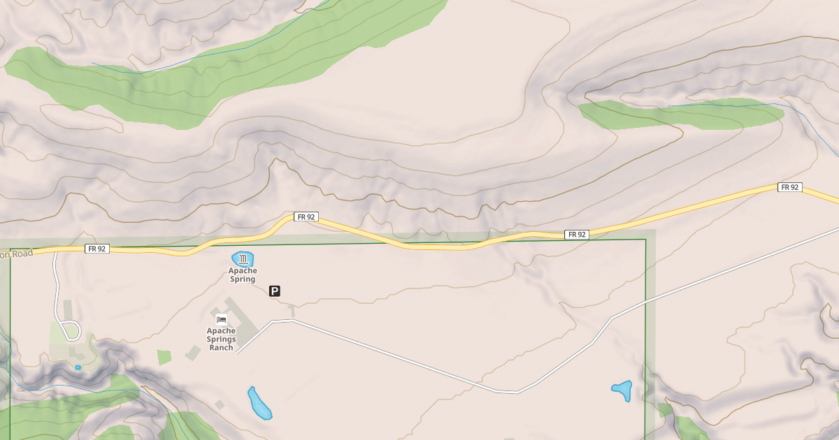 Map preview of GARDNER CANYON