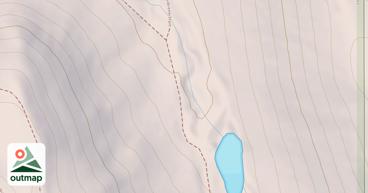 Map of Snake Creek Trail