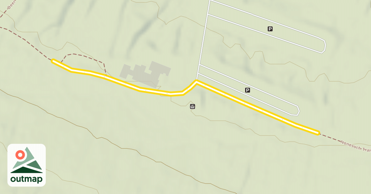 Map of Nonesuch Trail