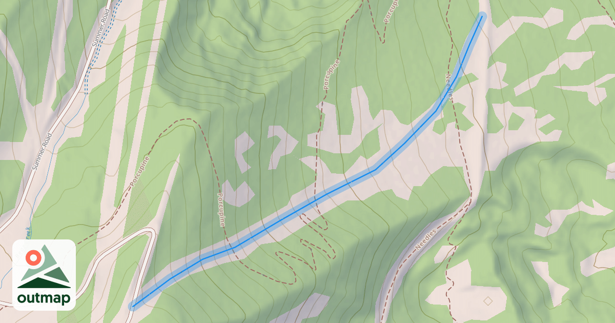 Map of Willow Springs
