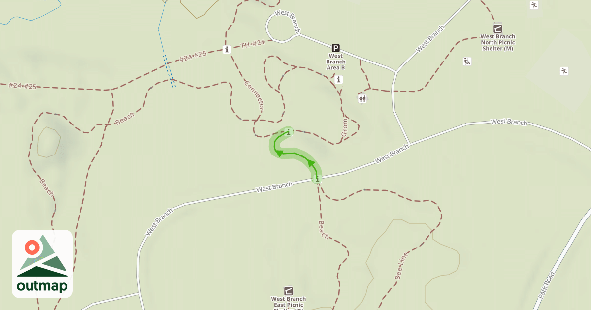 Map of Beach