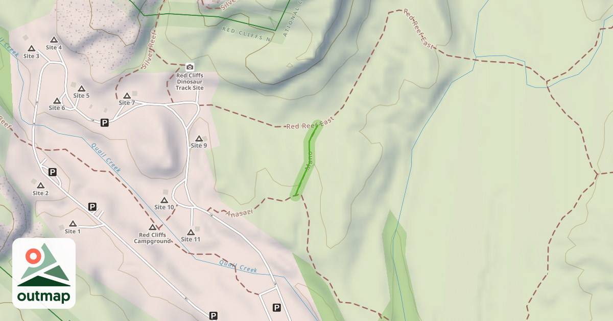 Map of Mano