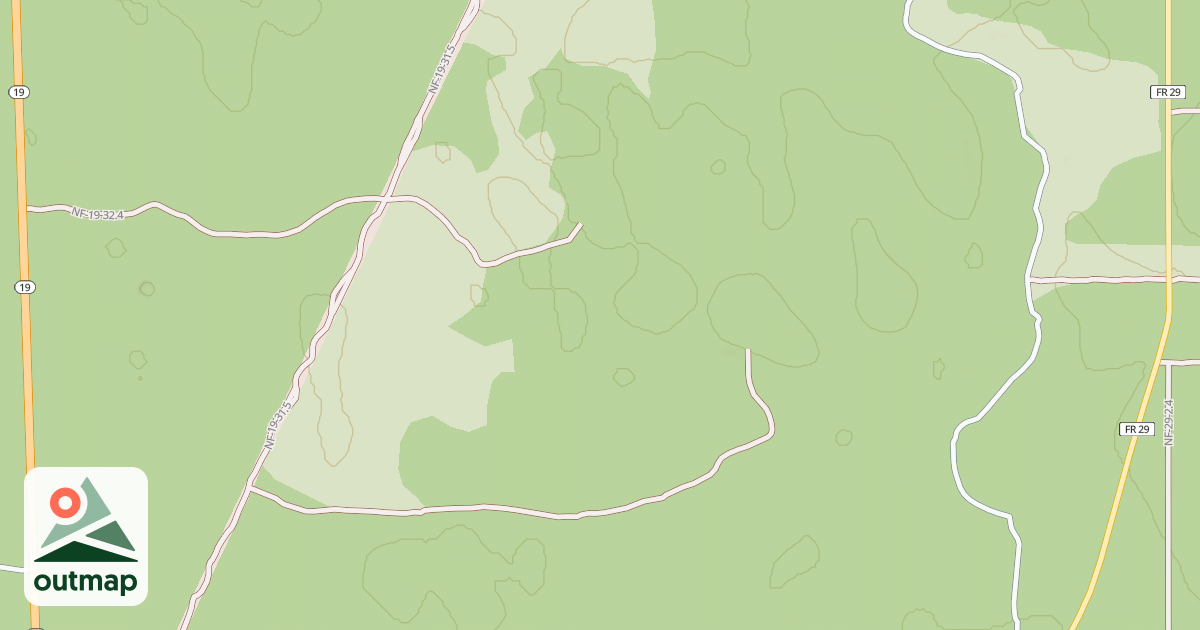 Map of USFS Motor Vehicle Use Map Roads {71A5C59B-3269-41DB-B484-D83326A93F80}