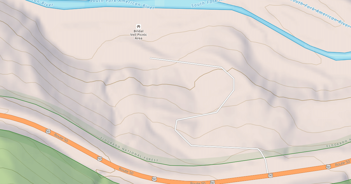 Map preview of BRIDAL VEIL PICNIC