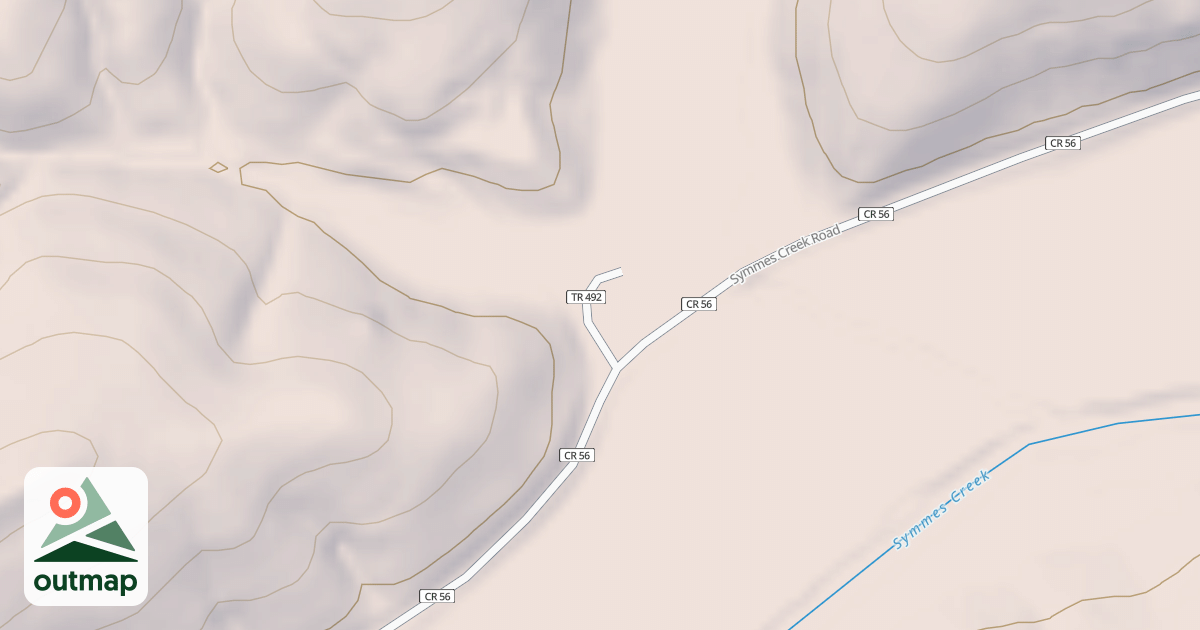 Map of SYMMES CREEK TH