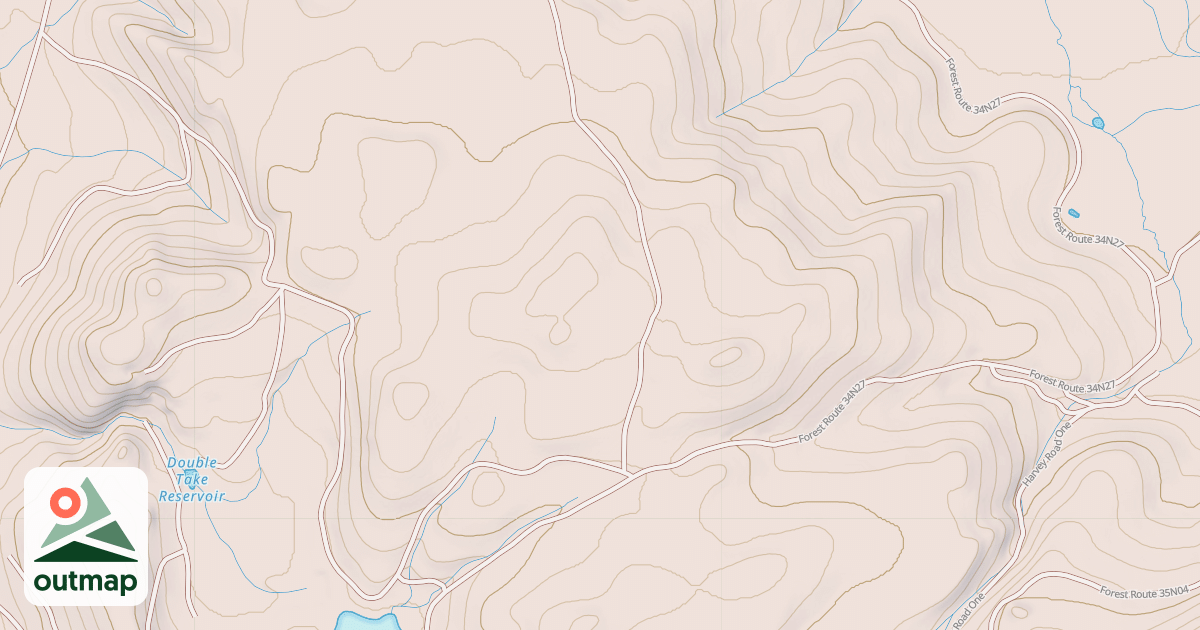 Map of BIG JACK LAKE