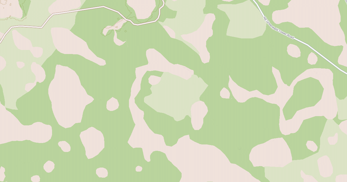 Map preview of USFS National Forest System Roads {E621A0EE-AC0D-4ED8-9BEA-A3B9EACA3987}