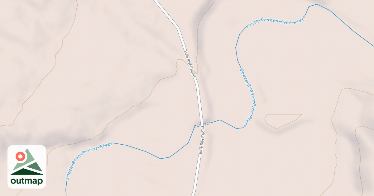 Map of PINE RIVER