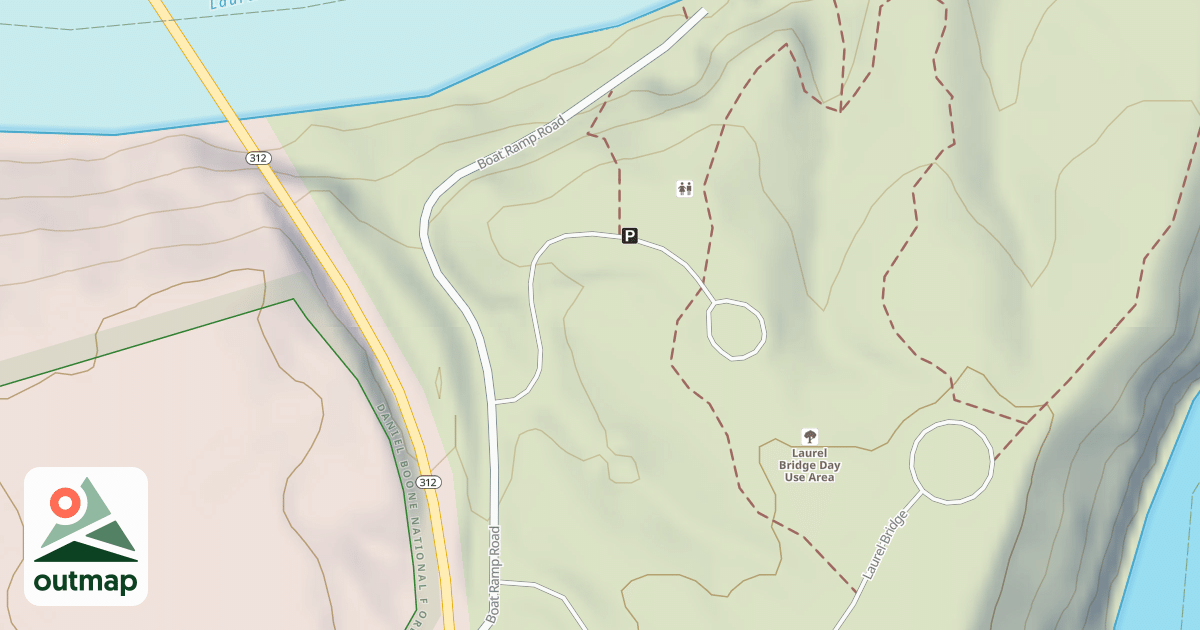 Map of LAUREL BRIDGE PICNIC