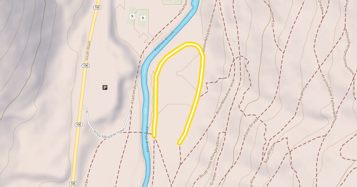 Map preview of Knox Meadow Loop