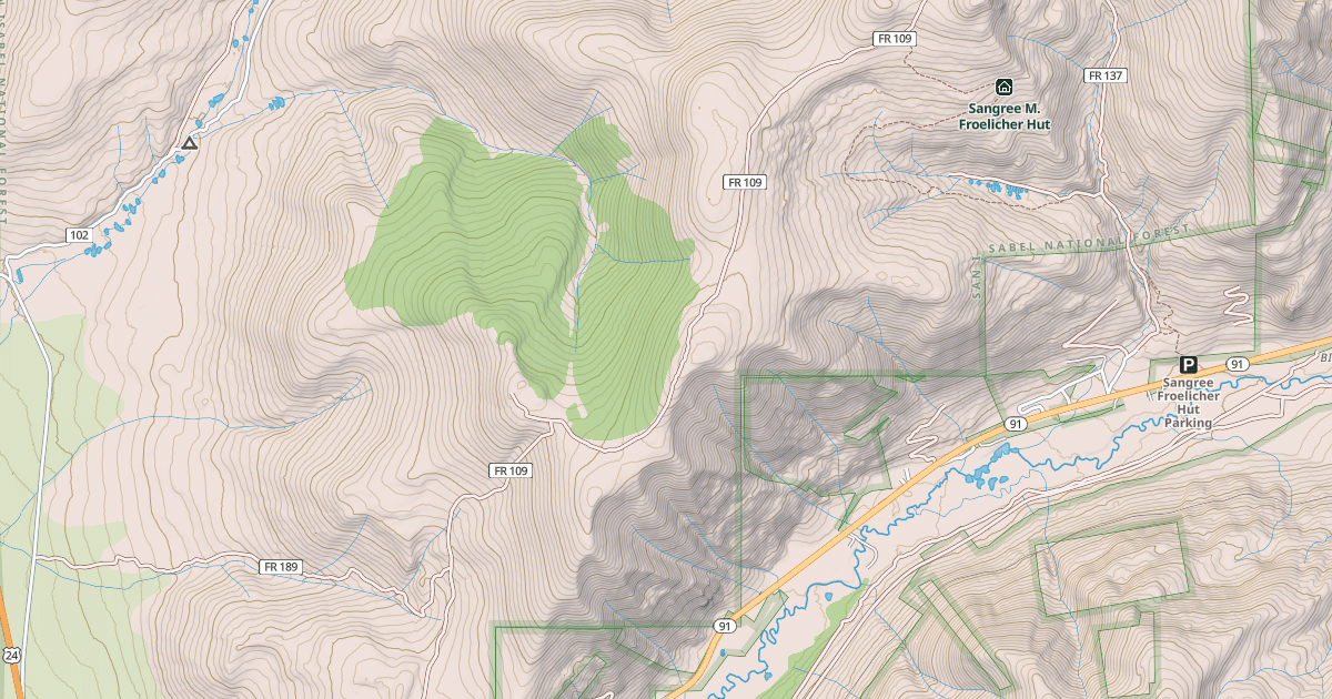 Map preview of MT. ZION 4WD