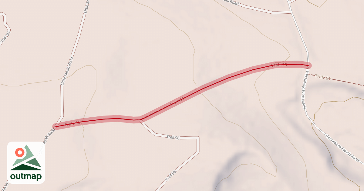 Map of Trail 95