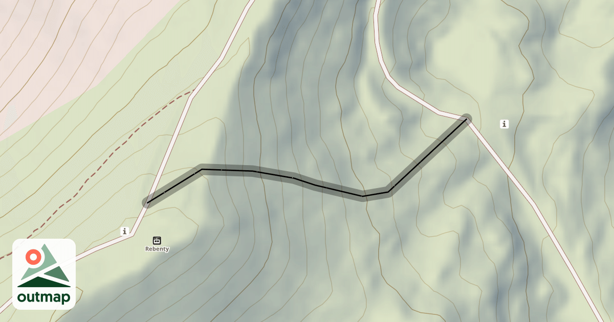 Map of Le Mur
