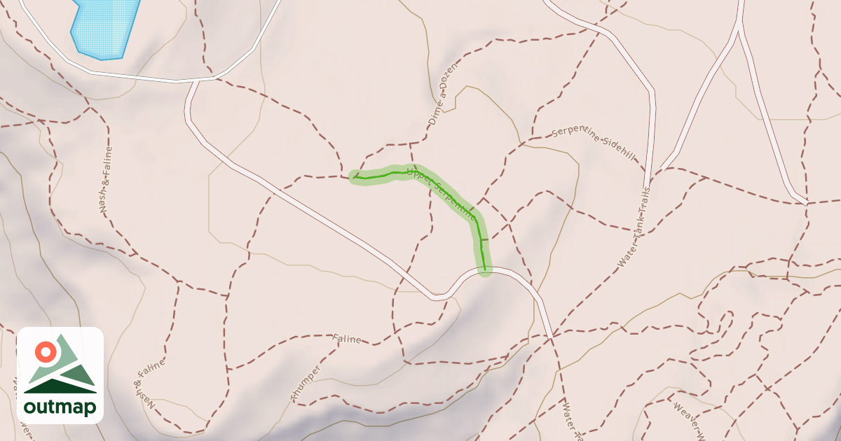 Map of Upper Serpentine
