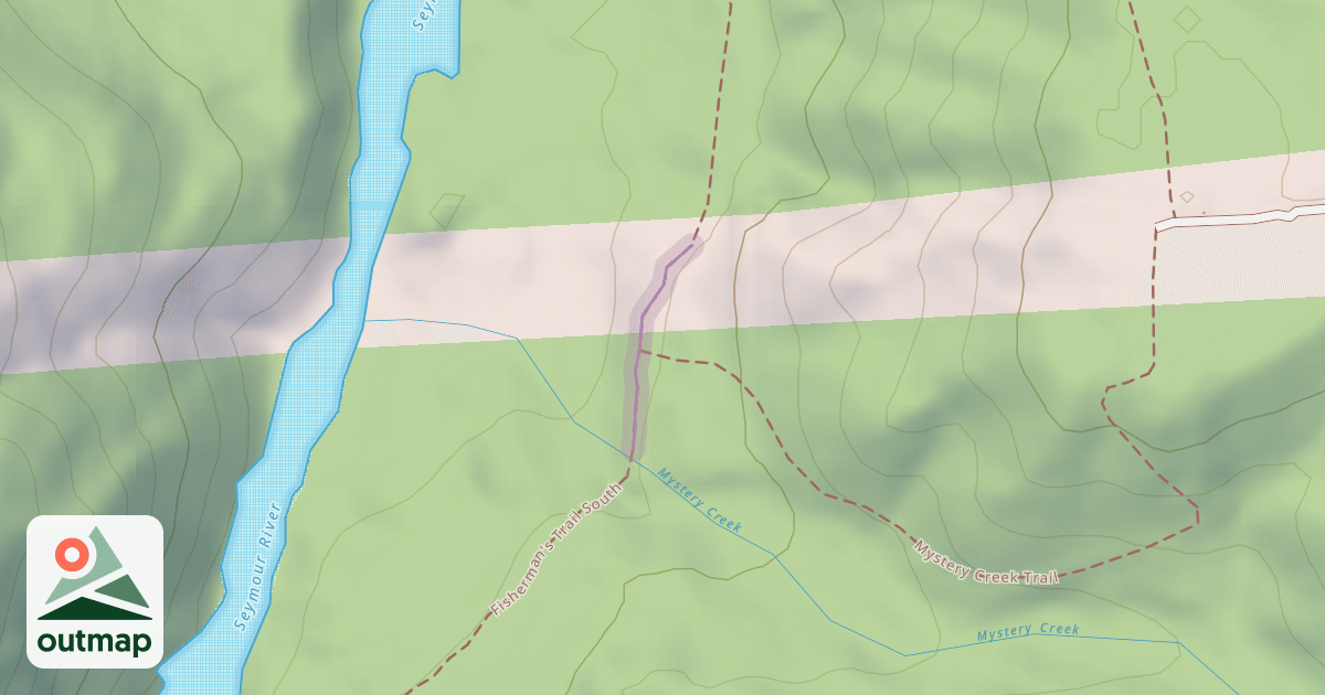 Map of Fisherman's Trail South