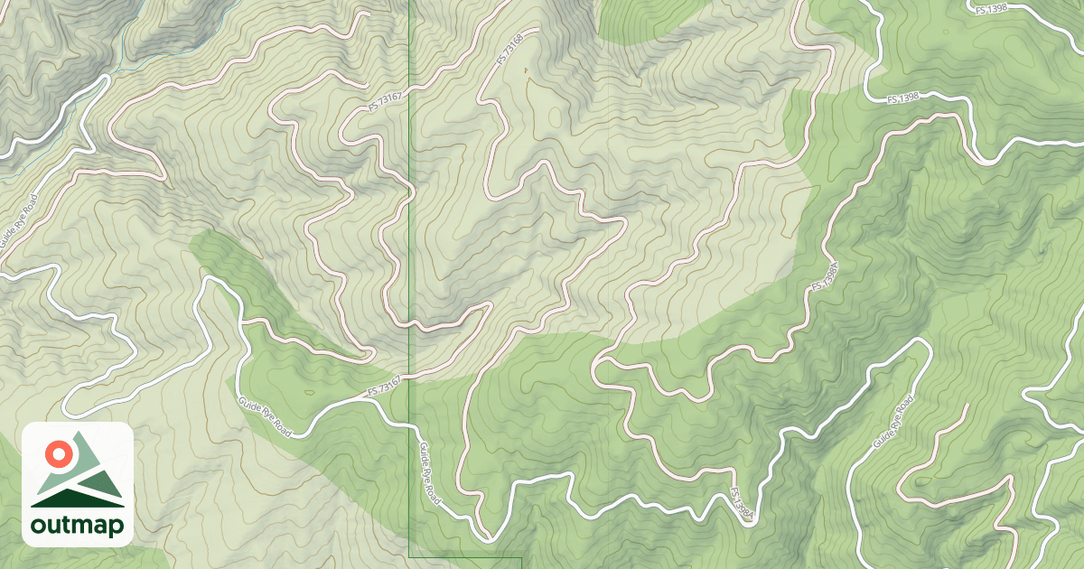 Map of (FDR) CAMERON CREEK