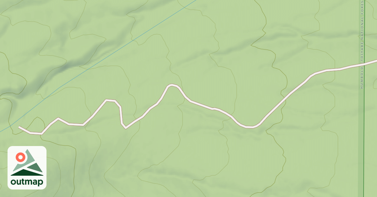 Map of ANTELOPE SPRING
